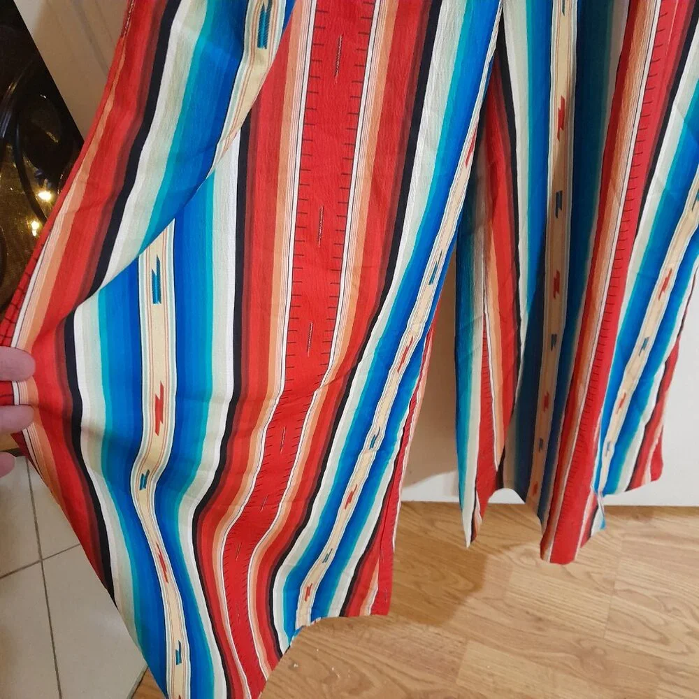 NWT FASHION EXPRESS Women's Jumpsuit Cavenders Western Wear Size L - Picture 7 of 10